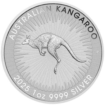 Kangaroo 1 oz 2025, Verzenden, Losse munt, Zilver