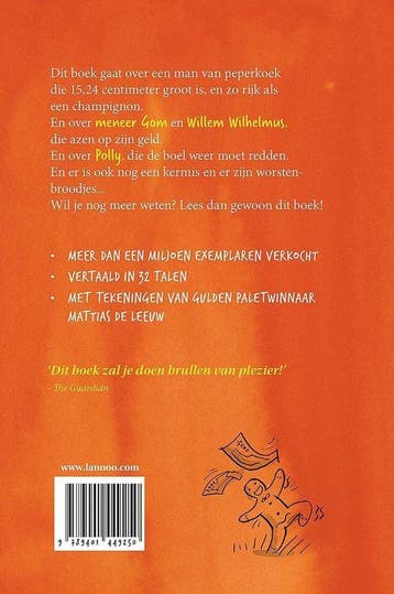 De verschrikkelijke meneer Gom en de peperkoekmiljonair, Boeken, Ophalen of Verzenden, Nieuw