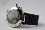 Cartier Pasha Seatimer Horloge + Doos + service factuur, Overige merken, Staal, Staal, Polshorloge