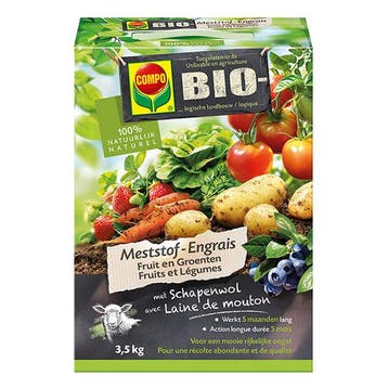 Fruit en groenten mest | Compo | 3.5 kg, Verzenden