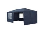 Veiling - Partytent met zijwanden - 3x6 M - Blauw, Tuin en Terras, Partytenten, Nieuw