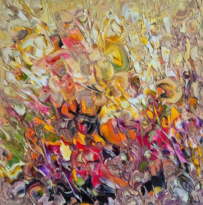 Bruno Cantais - Soon spring - 2025, Antiek en Kunst, Kunst | Schilderijen | Modern