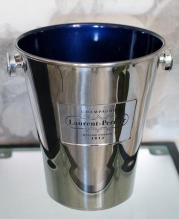 Laurent-Perrier - Champagne koeler - Staal - Ultra Brut