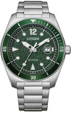 Citizen AW1880-55X Core Collection sports horloge 43 mm, Sieraden, Tassen en Uiterlijk, Horloges | Heren, Staal, Verzenden, Nieuw
