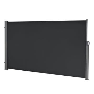 Windscherm uittrekbaar zijluifel 300x180 cm antraciet en zwa, Verzenden, Nieuw