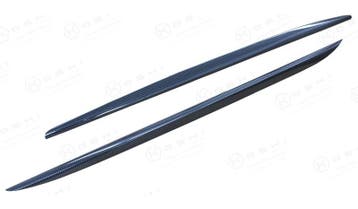 Alfa Romeo Stelvio QV Carbon Fiber Side skirts, Verzenden