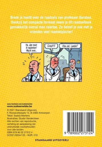 Grappige raadsels van Barabas / Suske en Wiske 9789002273124, Verzenden, Gelezen, Willy Vandersteen