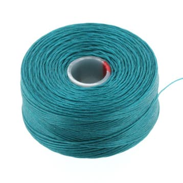 C-LON Rijggaren D ca. 70 meter 0,11 mm Teal (C-Lon draad), Ophalen of Verzenden, Nieuw, Kraal