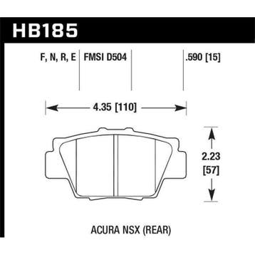 Hawk HPS Street Brake Pads, Ophalen of Verzenden, Nieuw