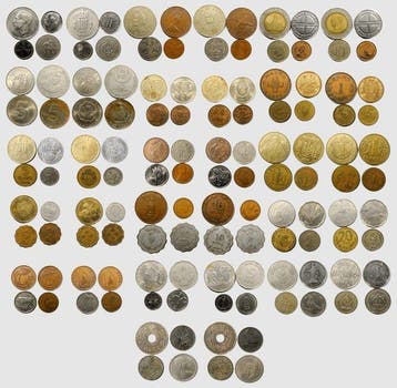 Wereld. Lote internacional – Grande diversidade - MAIS de 25