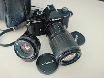 Yashica FX-3 Super 2000 + 50mm + Vivitar 70-210mm | Single, Audio, Tv en Foto, Nieuw