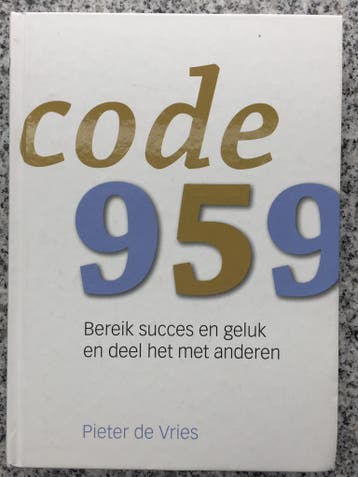 Code 959 (Pieter de Vries), Gelezen, Verzenden, Persoonlijkheidsleer, Pieter de Vries