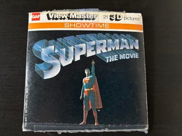 Superman The Movie GAF view-master 21 3D pictures, Ophalen of Verzenden, Nieuw, Film, Overige typen