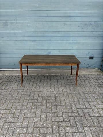 Gebruikte Horecatafel - T1675 Vintage/Café, Huis en Inrichting, Tafels | Eettafels, Ophalen, Nieuw
