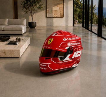 Artwork - Ferrari - Scuderia XVI - Casque F1 100cm - 2026, Nieuw