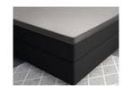 PRIMAVIERA DELUXE Topper Satijn Hoeslaken Grijs - 90 x 200, Nieuw
