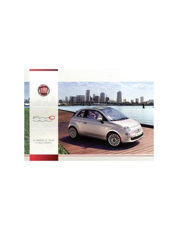 2013 FIAT 500 CABRIO BROCHURE SPAANS, Nieuw, Author