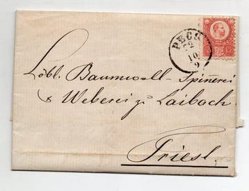 Europa 1872/1918 - Premium Hongaarse postgeschiedenispartij, Gestempeld