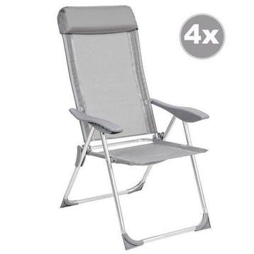 2dekans | tectake® - Kampeerstoelen - Campingstoel, Ophalen of Verzenden, Zo goed als nieuw
