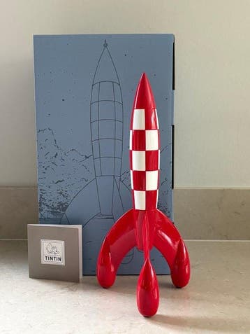 Moulinsart - Beeldje - Tintin – La Fusée 30 – The 30cm Lunar, Boeken, Nieuw