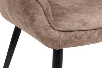 Elegante armleuningstoel TURIJN vintage taupe met, Ophalen of Verzenden, Nieuw