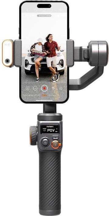 Telefoon Gimbal - Premium gimbal met lampje & AI-sensor Hohe, Verzenden, Nieuw