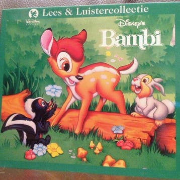 lees & luistercollectie serie: Bambi - Disney, Verzenden, Gelezen