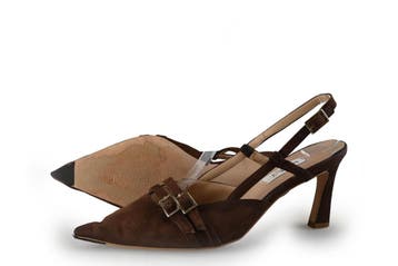Notre-V Slingbacks in maat 37 Bruin, Kleding | Dames, Schoenen, Notre-V, Bruin, Verzenden, Gedragen