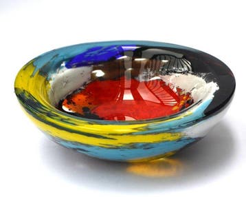 Vetreria Aureliano Toso - Dino Martens - Kom - Glas, Antiek en Kunst