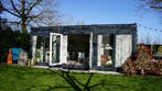 Uniek vakantiehuis! Energiebesparend & duurzaam!, Tuin en Terras, Tuinhuizen, Overige materialen, Nieuw, 400 cm of meer, 500 cm of meer