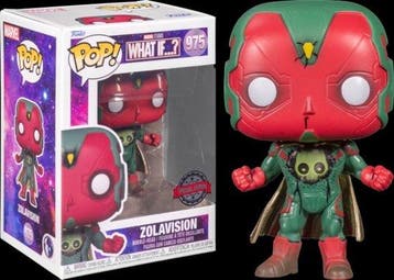 Funko Pop ##975 What If...? Zola Vision #975 Exclusive, Verzenden