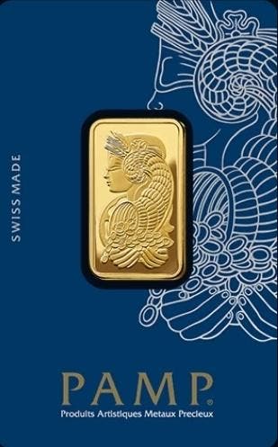 20 Gram goudbaar Pamp Suisse - Lady Fortuna, Verzenden, Goud