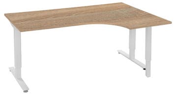 Instelbaar Bureau - Eiken Bureaublad - 180 x 120 cm, Huis en Inrichting, Bureaus, Verzenden, In hoogte verstelbaar, Nieuw