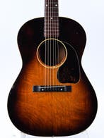 Gibson LG2 Banner Hogtop Sunburst 1944 (Instrument,00), Ophalen of Verzenden, Gebruikt, Western- of Steelstringgitaar