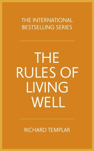The Rules of Living Well - Richard Templar 9781292349398, Verzenden, Gelezen, Richard Templar