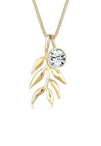 Elli Halsketting Olijfblad branch 925 Sterling Zilver, Verzenden, Nieuw