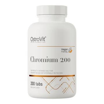 Ostrovit - Chromium - 200 Tabletten, Verzenden, Nieuw, Poeder of Drank