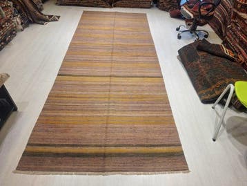 Usak - Kelim - 360 cm - 143 cm, Huis en Inrichting, Stoffering | Tapijten en Kleden, Nieuw