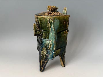 Hyakudo-gama  (Mashiko) - Shugo Takauchi  (b. 1937) -, Antiek en Kunst