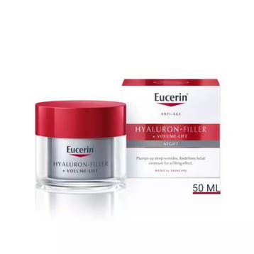 Eucerin Hyaluron-Filler + Volume-Lift Nachtcrème, Verzenden, Nieuw