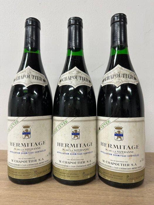 M. Chapoutier, Hermitage M. de la Sizeranne Grande Cuvee, Verzamelen, Wijnen