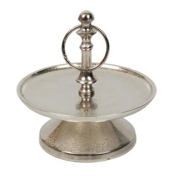 keuken etagère zilver rond 1 laag 20cm, Verzenden, Nieuw