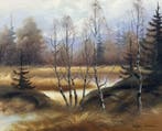 Europese school (XX) - Twilights Gentle Murmur, Antiek en Kunst, Kunst | Schilderijen | Klassiek