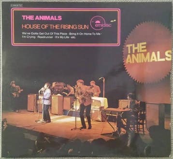 The Animals - House Of The Rising Sun, Ophalen of Verzenden, Gebruikt