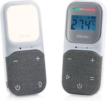 Alecto Babyfoon - Full Eco DECT Audio Babyfoon - Nachtlampje, Verzenden, Zo goed als nieuw