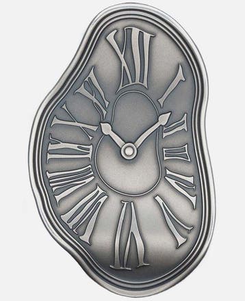 Niue. 2 Dollars 2024 THE MELTING CLOCK Salvador Dali 1,5 Oz