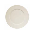 GGM Gastro | (12 stuks) PERA Creme - bord - vlak - Ø210mm -, Verzenden, Nieuw, Effen, Bord(en)