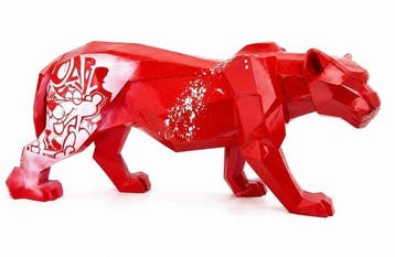 Daluxe Art - 1999 • XXL Pop Art Panther – Pink Panther Theme