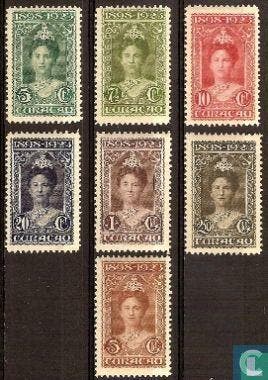 Curaçao - Regeringsjubileum Wilhelmina - 1923, Verzenden, Postfris
