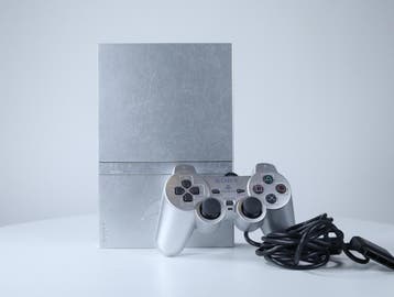 PlayStation 2 - Slim Console SCPH-75004 [Zilver / Deuk in..., Ophalen of Verzenden, Nieuw